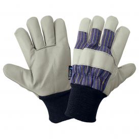 Global Glove 2950KW Standard-Grade Cowhide Insulated Knit Wrist Gloves
