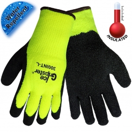 Global Glove 300INT Ice Gripster High Visibility Water Repellent Cold Weather Gloves