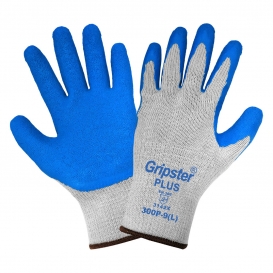 Global Glove 300P Gripster Plus Premium Etched Rubber Coated Gloves