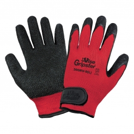 Global Glove 300RV Vise Gripster Rubber Palm Dipped Gloves