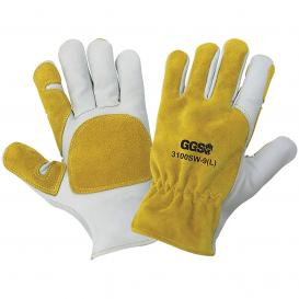 Global Glove 3100SW Premium Cowhide Drivers Gloves