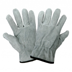 Global Glove 3200S Split Cowhide Leather Driver Gloves