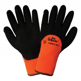 Global Glove 338INT Ice Gripster High Visibility Low Temperature Gloves