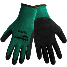 Global Glove 360 Gripster Rubber Palm Dipped Gloves