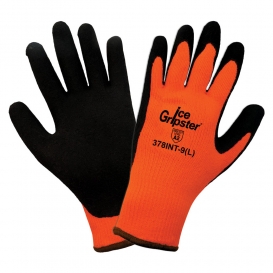 Medium High Visibility Orange Impact Protection Nitrile Palm Apollo Performance Gloves 5022 Work Glove Thermal Acrylic 