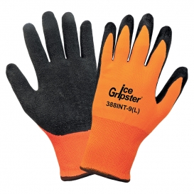 Global Glove 388INT Ice Gripster High Visibility Water Repellent Low Temperature Gloves