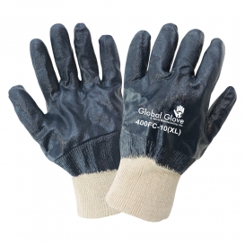 Global Glove 400FC Solid Nitrile Fully Dipped Gloves