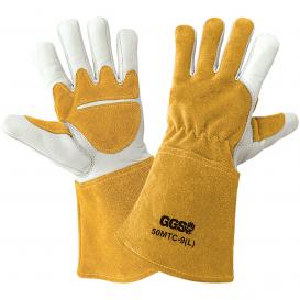 Global Glove 50MTC Premium Cowhide Fleece Lined Welding Gloves