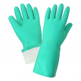Global Glove 515F Flock-Lined Nitrile Unsupported Gloves