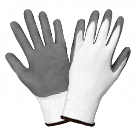 Global Glove 550E Economy Gloves - 13 Gauge Seamless Liner with Ultra Lightweight Nitrile