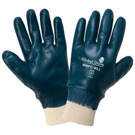 Global Glove 600FC Premium Solid Nitrile Fully Coated Two-Piece Jersey Dipped Gloves