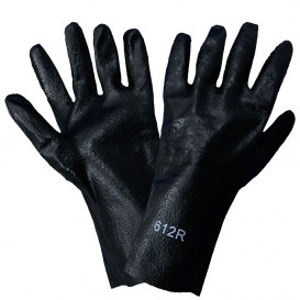 Global Glove 612R Economy Rough Finish PVC Gloves