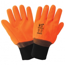 Global Glove 880KW FrogWear High Visibility Low Temperature PVC Gloves