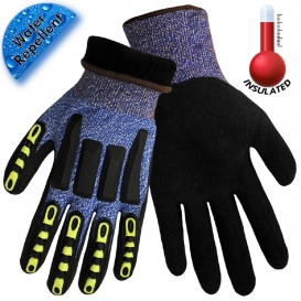 Global Glove CIA317INT Vice Gripster C.I.A Cut and Puncture Resistant Coated Gloves