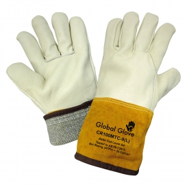 Global Glove CR100MTC Premium Grain Cowhide Cut Resistant Mig/Tig Welder Gloves