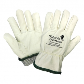 Global Glove CR3200 Cut and Heat Resistant Leather Driver Gloves