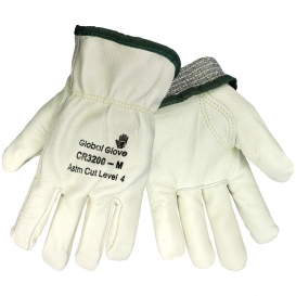 Global Glove CR3200 Cut and Heat Resistant Leather Driver Gloves