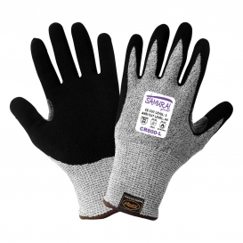 Global Glove CR800 Samurai Gloves - Taeki5 Liner - Foam Nitrile Dipped Palm