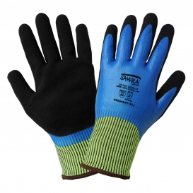 Global Glove CR999MFF Samurai Liquid and Cut Resistant Double Dipped Gloves