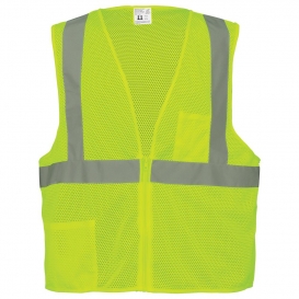 Global Glove GLO-001 FrogWear Type R Class 2 Mesh Safety Vest - Yellow/Lime