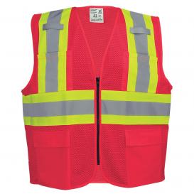 Global Glove GLO-0055 FrogWear HV Lightweight Type R Class 2 Surveyor Safety Vest