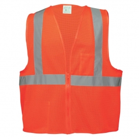 Global Glove GLO-006 FrogWear Type R Class 2 Mesh Safety Vest - Orange