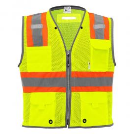 Global Glove GLO-067 FrogWear Type R Class 2 Two-Tone Mesh Surveyor Safety Vest