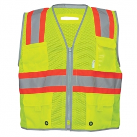 Global Glove GLO-067 FrogWear Type R Class 2 Two-Tone Mesh Surveyor Safety Vest
