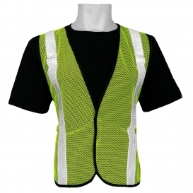 Global Glove GLO-10-G-2IN FrogWear Economy Reflective Mesh Safety Vest - Yellow/Lime