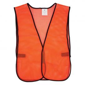 Global Glove GLO-10-O FrogWear Economy Mesh Safety Vest - Orange