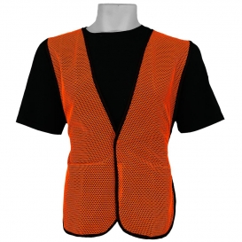 Global Glove GLO-10-O FrogWear Economy Mesh Safety Vest - Orange