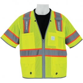 Global Glove GLO-315LED FrogWear Type R Class 3 Two-Tone LED Surveyor Safety Vest