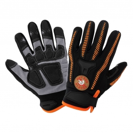 Global Glove HR8500 Hot Rod Gloves Impact Resistant Padded Palmed Gloves
