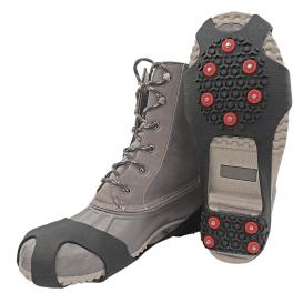 Global Glove ITR3600 Ice Gripster Treads Anti-Slip Foot Traction Cleats with Carbon Steel Studs
