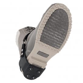 Global Glove ITR3615 Ice Gripster Treads Anti-Slip Heel Traction Cleats with Carbon Steel Studs