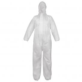 Global Glove NW-SMS300COV FrogWear SMS Material Disposable Coveralls