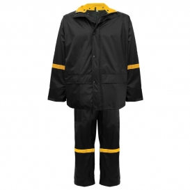 Global Glove GLO-R6400 FrogWear 3-Piece Premium Nylon Rain Suit