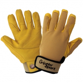 Global Glove SG5308 Gripster Sport Premium Goatskin Leather Climbing Gloves