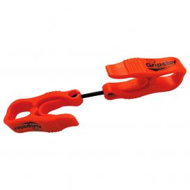 Global Glove Z1 Gripster Dual-Ended Utility Clip - High-Visibility Orange