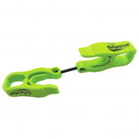 Global Glove Z2 Gripster Dual-Ended Utility Clip - High-Visibility Yellow/Green