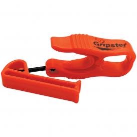 Global Glove ZB Gripster Utility Clip with Belt Clip - High-Visibility Orange