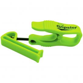 Global Glove ZB Gripster Utility Clip with Belt Clip - High-Visibility Yellow/Green