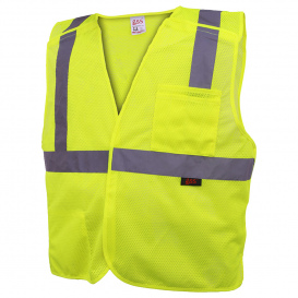 GSS Safety 1801 Type R Class 2 Breakaway Safety Vest - Yellow/Lime