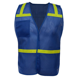 GSS Safety 3123 Non-ANSI Enhanced Safety Vest - Blue