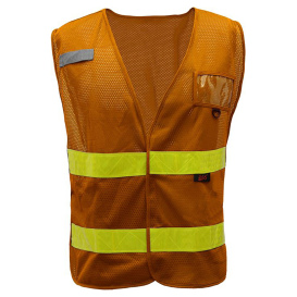 GSS Safety 4112 Non-ANSI Multi-Usage Utility Vest - Brown