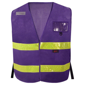 GSS Safety 4113 Non-ANSI Multi-Usage Utility Vest - Purple