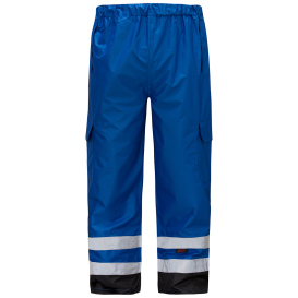 GSS Safety 6813 Non-ANSI Premium Multi-Color Rain Pants - Blue