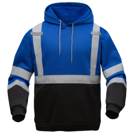 GSS Safety 7013 Non-ANSI Pullover Safety Sweatshirt - Blue
