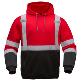 GSS Safety 7014 Non-ANSI Pullover Safety Sweatshirt - Red