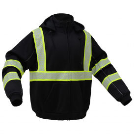 GSS Safety 7513 Non-ANSI ONYX Heavy Weight Safety Sweatshirt - Black